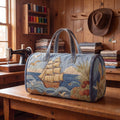 Handmade Quilted Duffle Bag